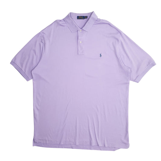 Mens Purple Polo Ralph Lauren Short Sleeve Polo Shirt