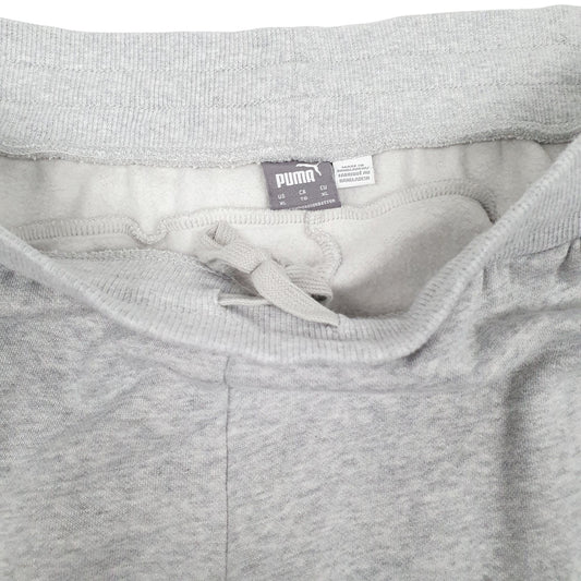 Mens Grey Puma Stretch Hoodie Trousers