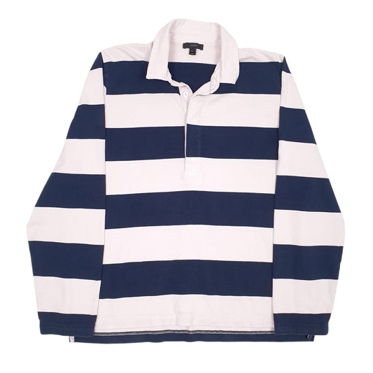 Womens Pink J Crew Long Sleeve Polo Shirt