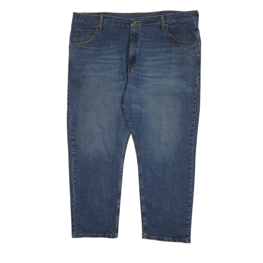 Mens Blue Wrangler Casual JeansW44 L29