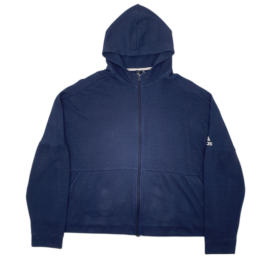 Womens Navy Adidas Hoodie Jumper