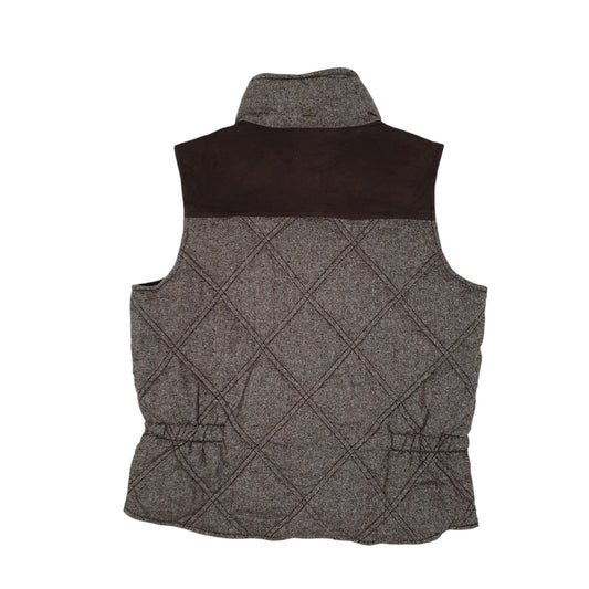 Womens Brown Tommy Hilfiger Padded Quilted Coat