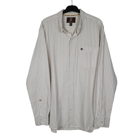 Mens White Timberland Earthkeepers Long Sleeve Shirt