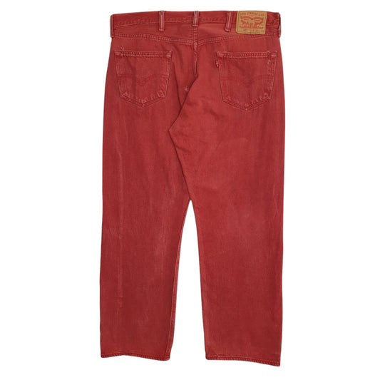 Mens Red Levis Jeans
