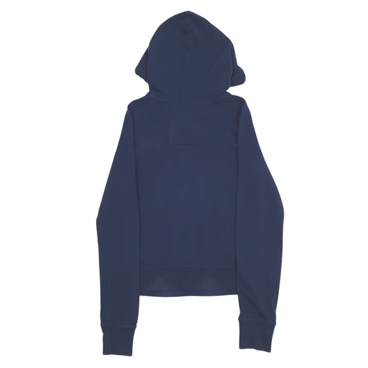 Womens Navy Holister Hoodie Jumper