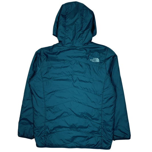 Womens Blue The North Face Fleece Lined Coat