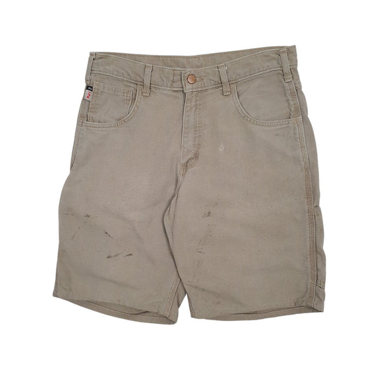Mens Beige Carhartt Denim Shorts