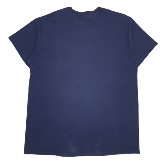 Mens Navy Gildan T Shirt