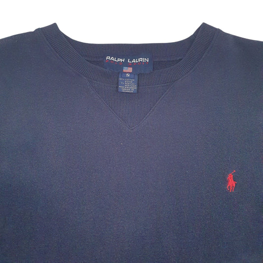Mens Navy Ralph Lauren Polo Sport Crewneck Jumper