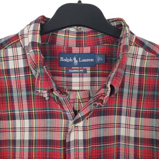Mens Red Ralph Lauren Shirt