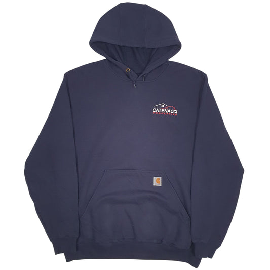 Mens Navy Carhartt Hoodie Jumper