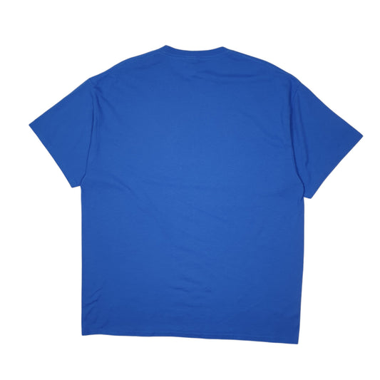 Mens Blue Port & Company Heat Stroker Softball T Shirt