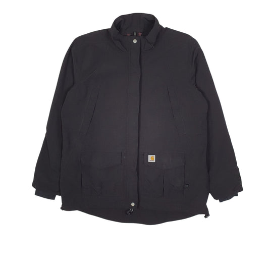 Womens Black Carhartt Shoreline Storm Defender Coat