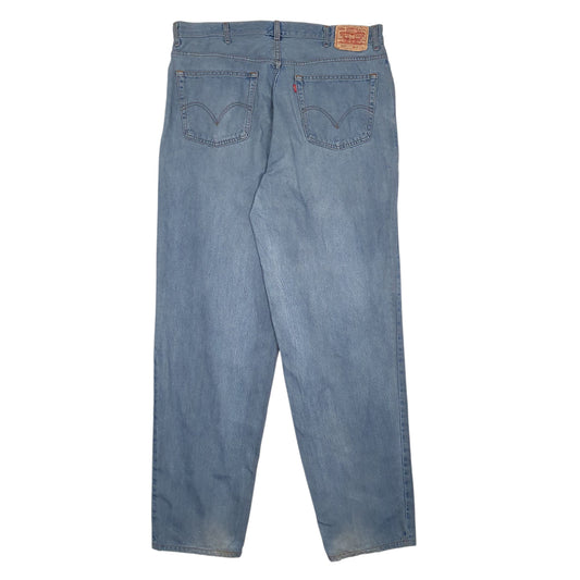 Mens Blue Levis Comfort Fit Jeans