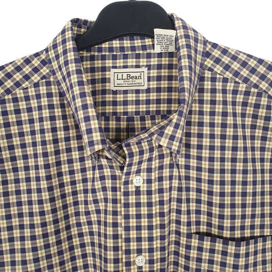 Mens Yellow L.L.Bean Shirt