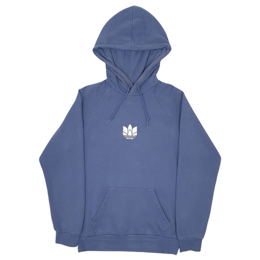 Mens Blue Adidas Hoodie Jumper