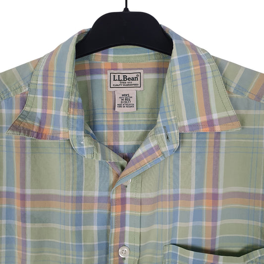 Mens Green L.L.Bean Shirt