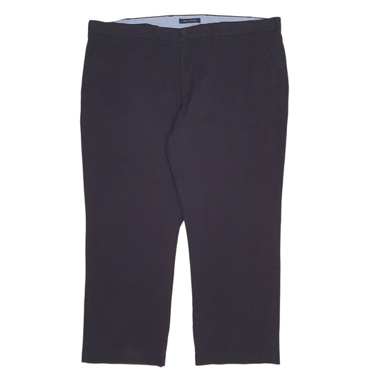 Mens Black Tommy Hilfiger Chino Trousers