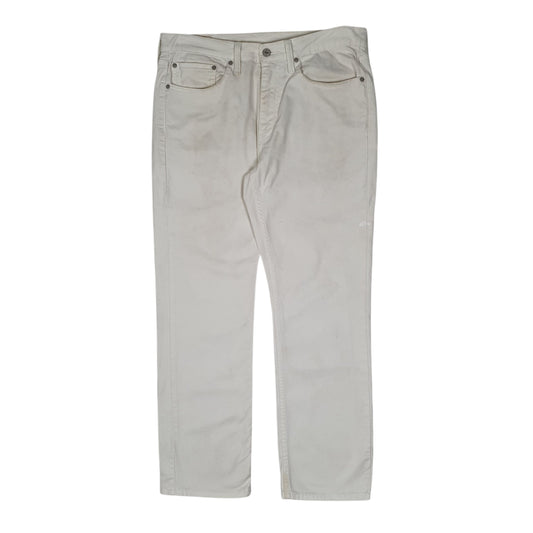 Mens White Levis 514 JeansW34 L30