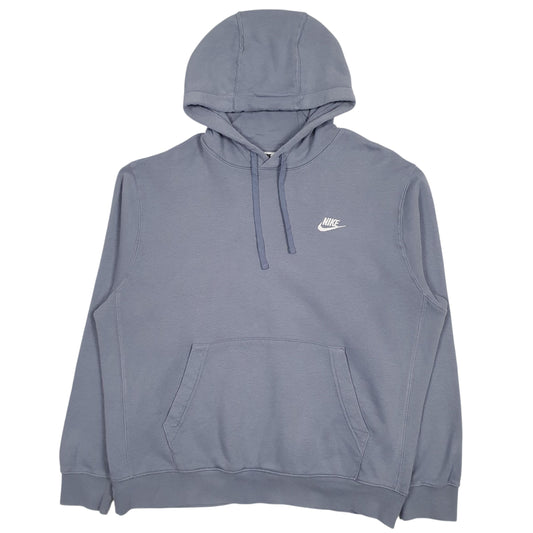 Mens Blue Nike Hoodie Jumper