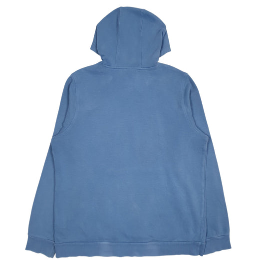 Mens Blue Adidas Hoodie Jumper