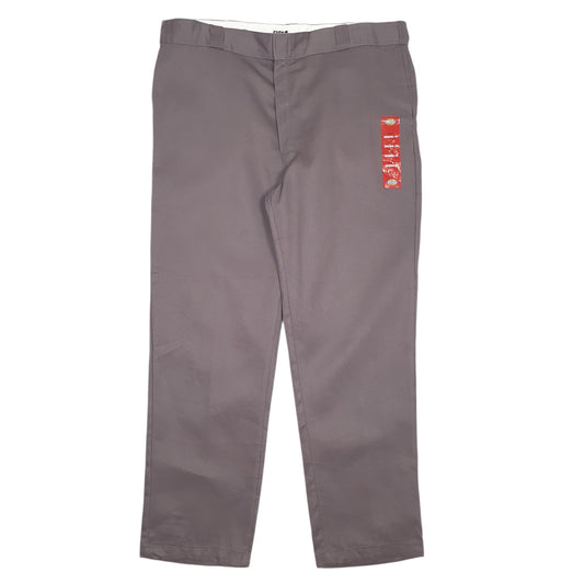 Mens Grey Dickies 874 Workwear Chino Trousers