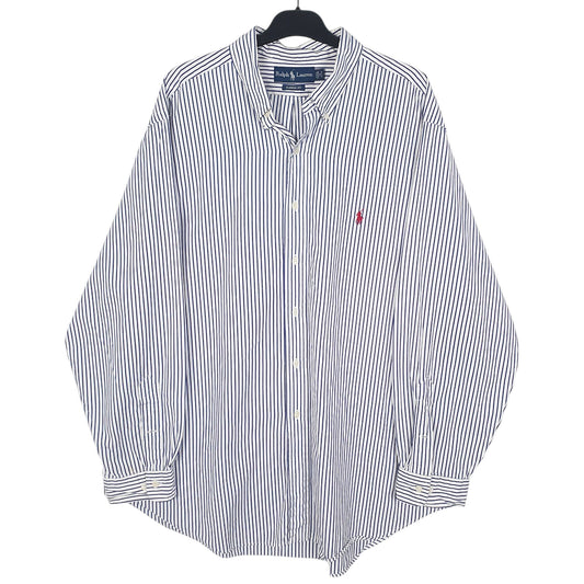 Mens Blue Ralph Lauren Long Sleeve Shirt
