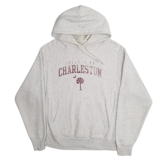 Mens Grey Champion Charleston Hoodie Jumper