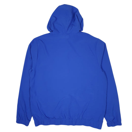 Mens Blue Reebok Quarter Zip Coat