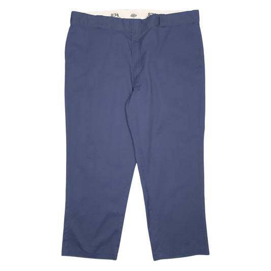 Mens Navy Dickies 874 Workwear Chino Trousers