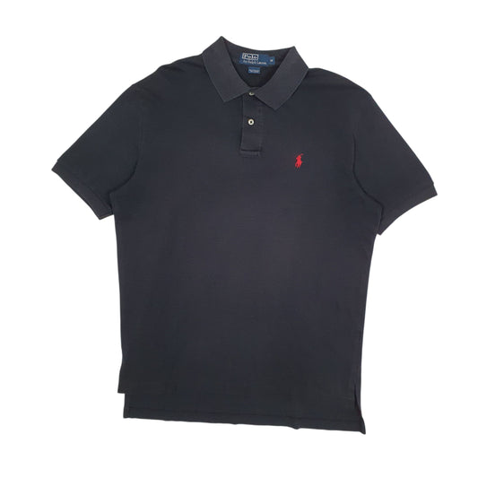 Mens Black Polo Ralph Lauren Short Sleeve Polo Shirt