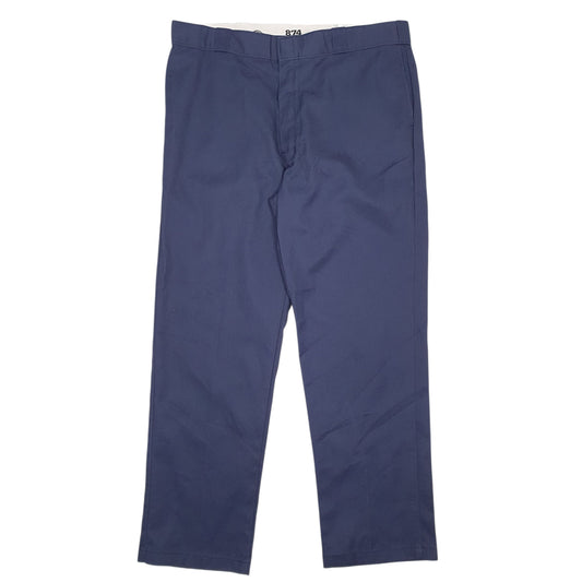 Mens Navy Dickies Chino Trousers