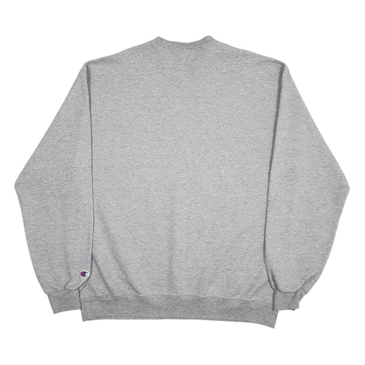 Mens Grey Champion Crewneck Jumper