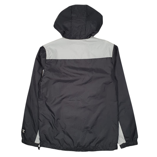 Mens Grey Champion Bear River Track & Field V Neck Coat