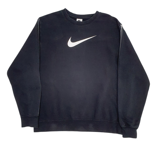 Mens Black Nike Crewneck Jumper