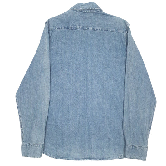Mens Blue Levis Denim Shirt