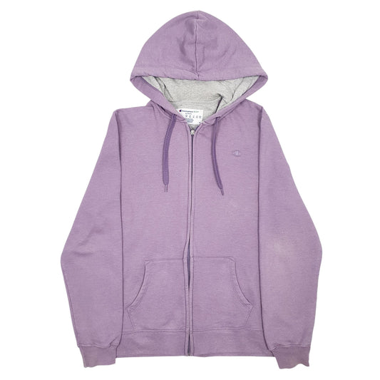 Womens Purple Champion Full Zip Jumper