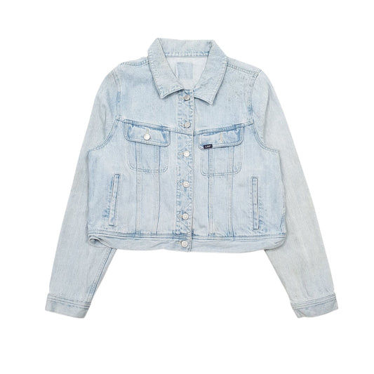 Womens Blue Lee Coat