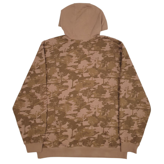 Mens Brown Carhartt Real Tree Hoodie Jumper