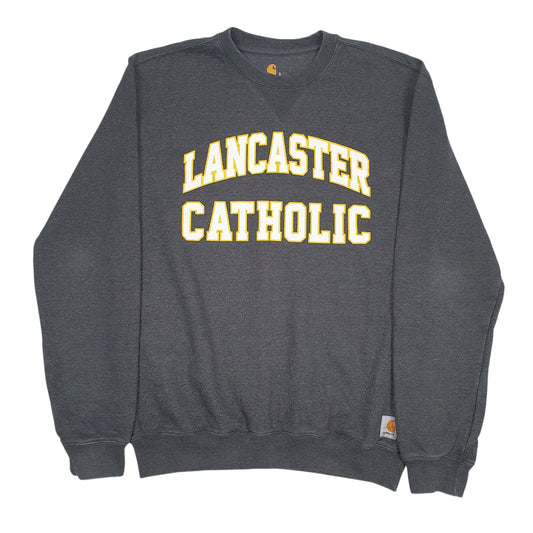 Mens Grey Carhartt Crewneck Jumper