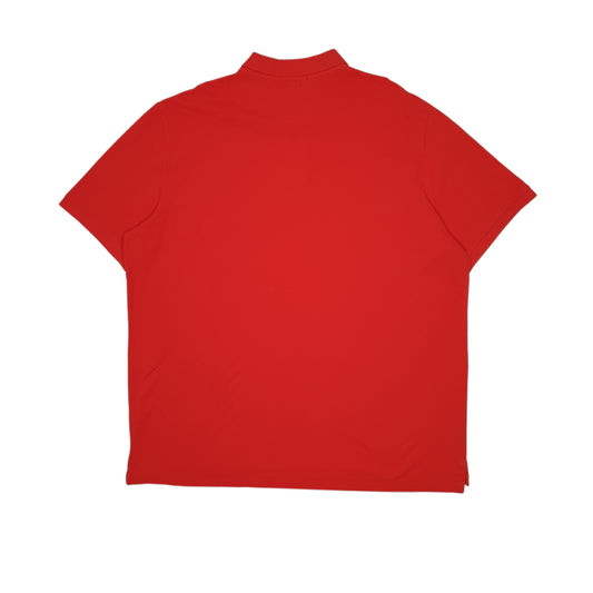 Mens Red Polo Ralph Lauren Classic Fit Polo Shirt