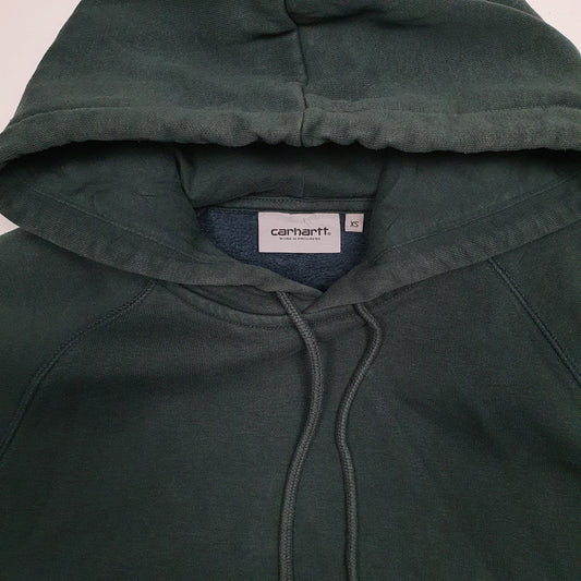 Mens Green Carhartt Hoodie Jumper