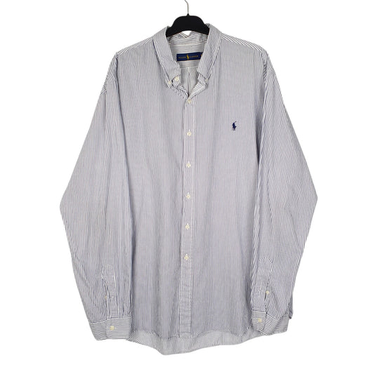 Mens Blue Ralph Lauren Long Sleeve Shirt