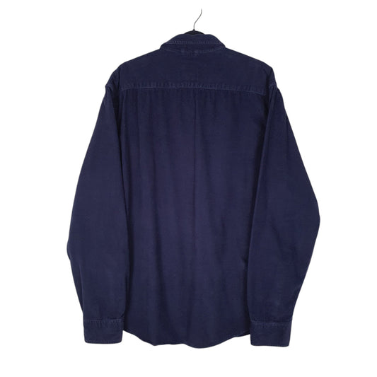 Mens Navy Levis Corduroy Shirt