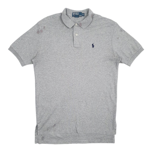 Mens Grey Polo Ralph Lauren Short Sleeve Polo Shirt