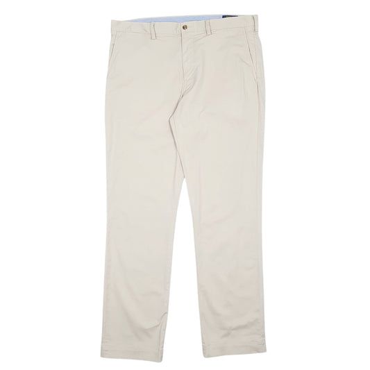Mens Cream Polo Ralph Lauren Chino Trousers