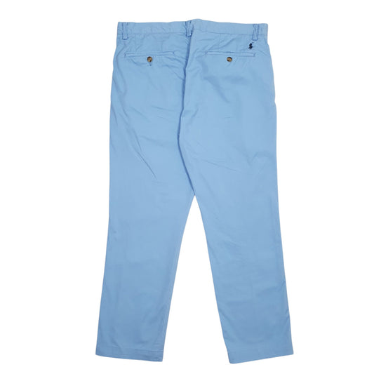 Mens Blue Polo Ralph Lauren Stretch Straight Fit Trousers