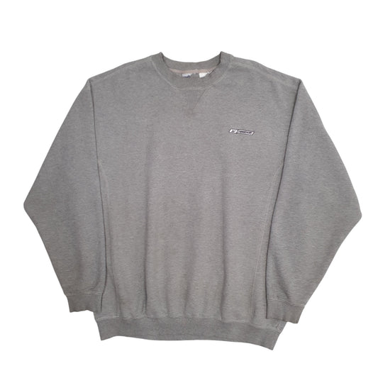 Mens Grey Reebok Crewneck Jumper