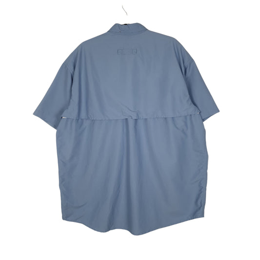 Mens Blue L.L.Bean Walking Hiking Shirt