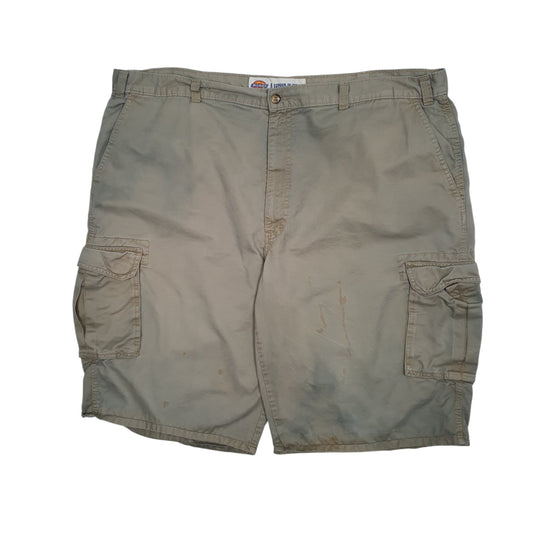 Mens Beige Dickies Cargo Shorts